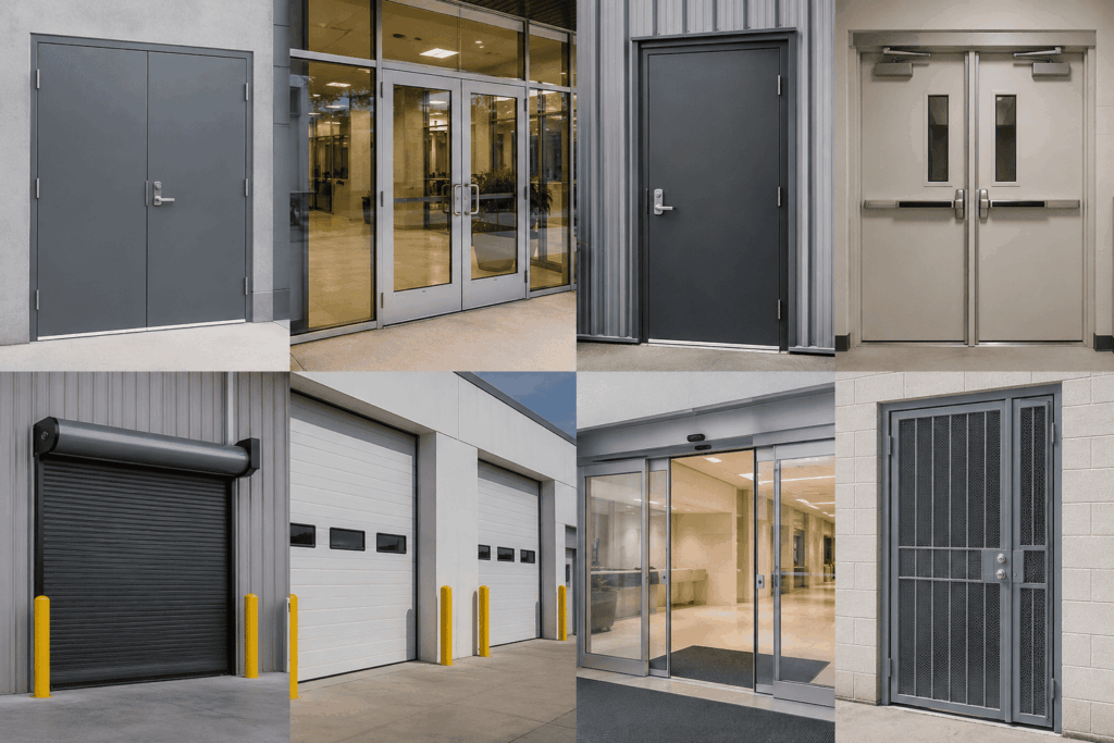Types of Commercial Doors