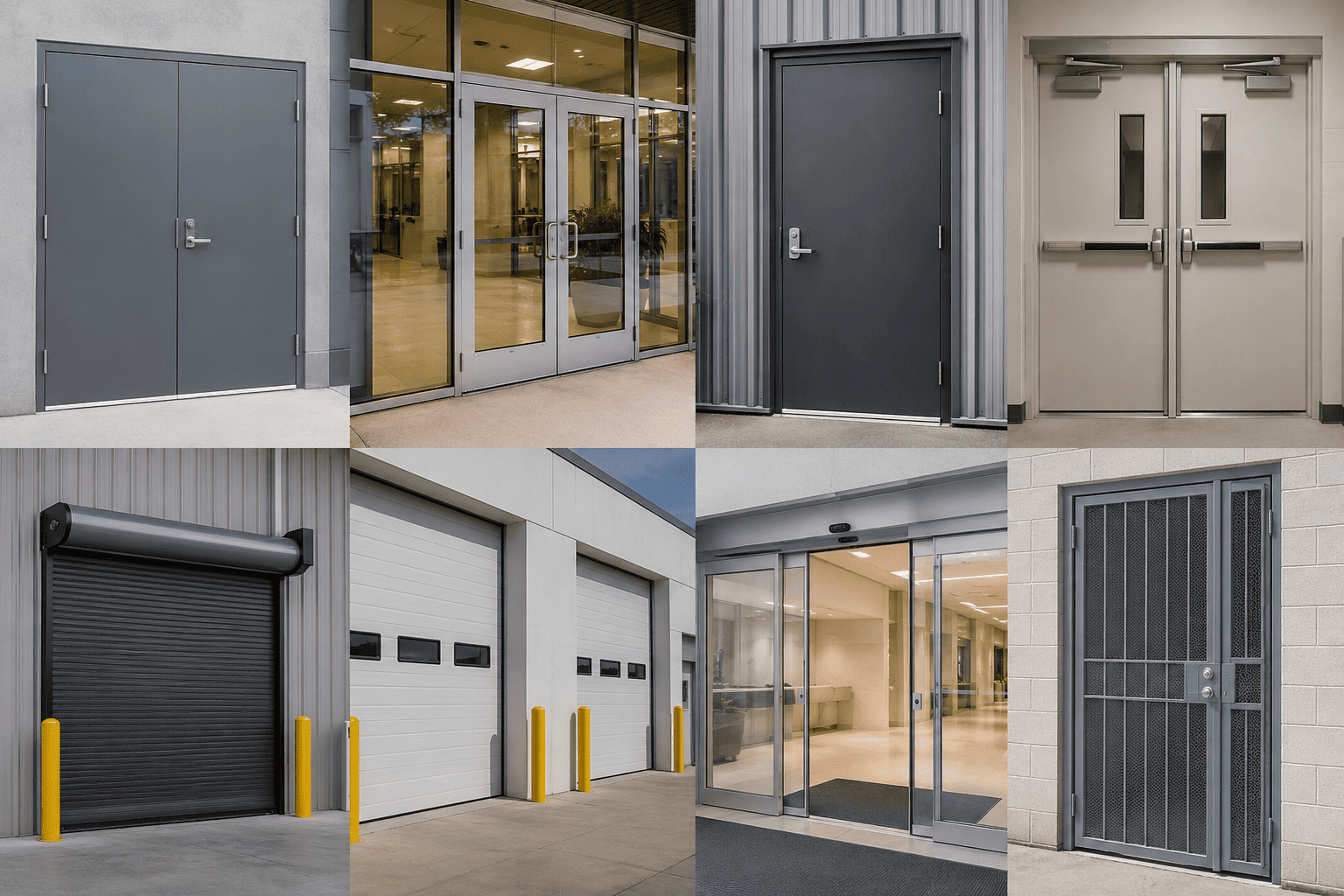 Types of Commercial Doors